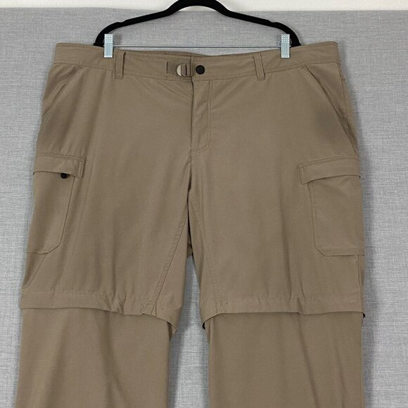 WindRiver Convertible Lightweight Cargo Pants Sz 44 X 32 Zip Pockets and Cuff - Picture 2 of 13